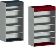 Systemschrank mit Rolllade