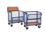 Kastenwagen mit Drahtgitterwänden