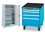 Materialschränke und Schubladenschränke